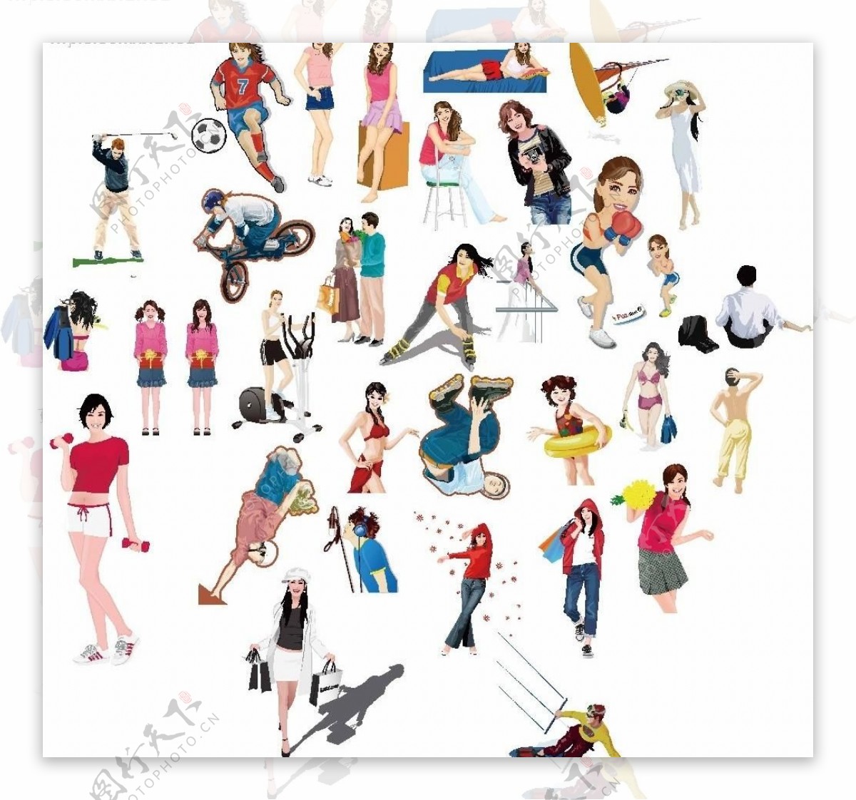 程密集或长 程密集或长